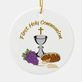 Erste Heilige Kommune Keramik Ornament