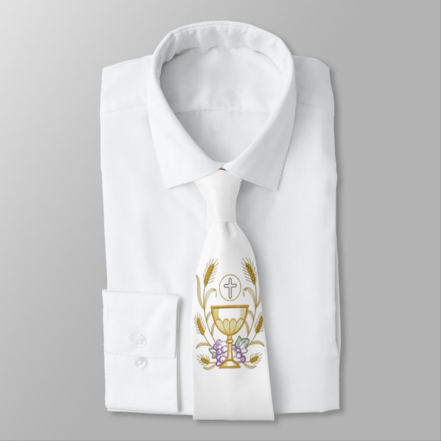 Erste heilige Kommunion Neck Tie Krawatte (Gebunden)