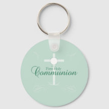 Erste heilige Kommunion, Skript in Soft Green
