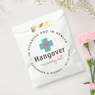 Erste Hilfe-Erholung GASTGESCHENK HOCHZEIT Geschenktütchen