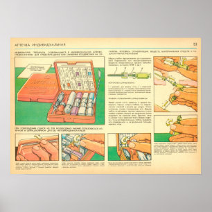 Erste-Hilfe-Kit individuell Poster