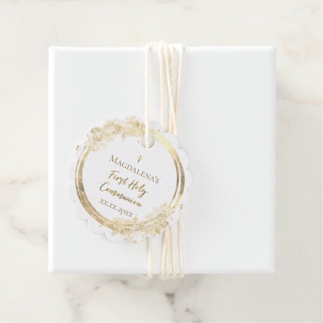 Erste Imitate der Heiligen Kommunion Glitzer Liebe Geschenkanhänger (Beispiel)