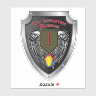 Erste Infanterie-Division "Big Red One" Aufkleber