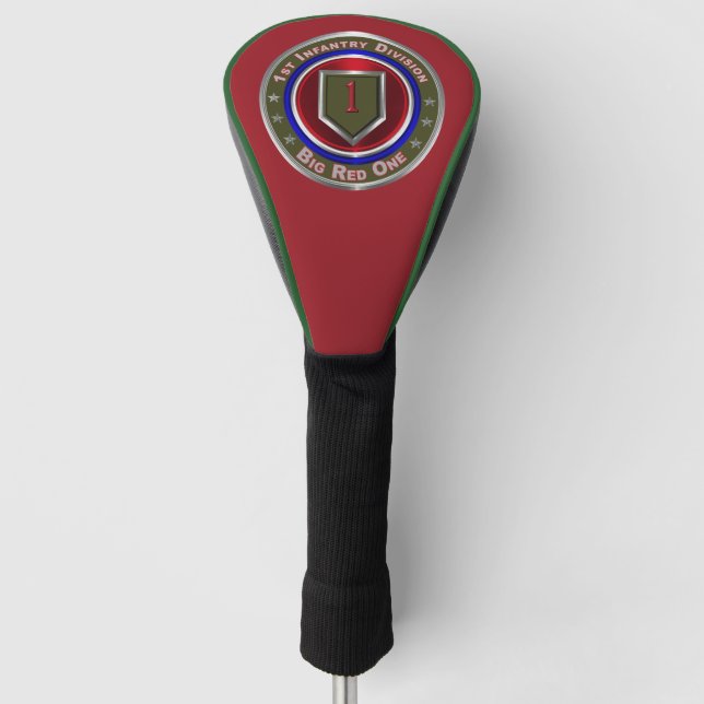 Erste Infanterie-Division "Big Red One"  Golf Headcover (Vorderseite)