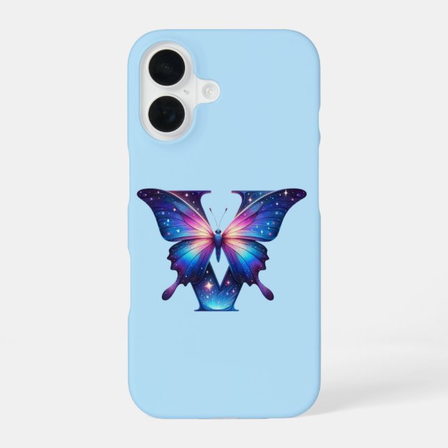 Erste Initiale iPhone 16 Hülle (Rückseite)
