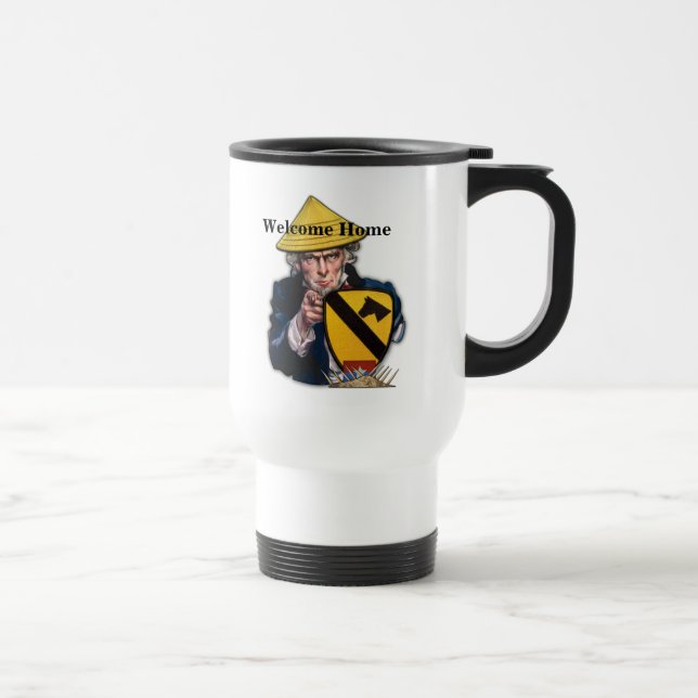 Erste Kavallerie Höhle vietnam Kriegstürme Tasse (Rechts)