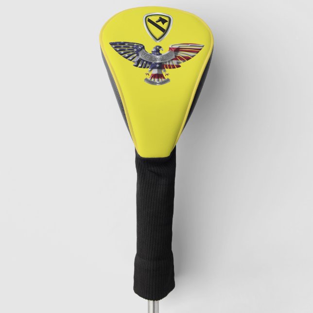 Erste Kavallerieabteilung Amerikas erstes Team Golf Headcover (Vorderseite)