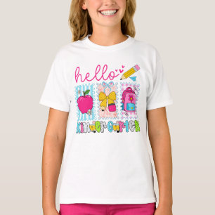 Erste-Kindergarten-Tag-Shirts für Mädchen Jungen W T-Shirt