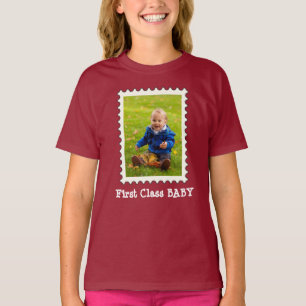 ERSTE KLASSE BABY Best Baby Ever Custom Foto T-Shirt