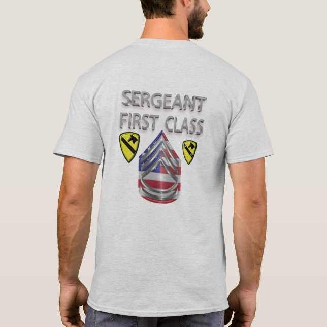 Erste Klasse der Kavallerie T-Shirt (Rückseite)