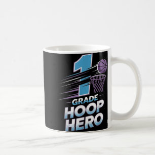 Erste Klasse Hoop Hero - 1. Klasse Basketball Zurü Kaffeetasse