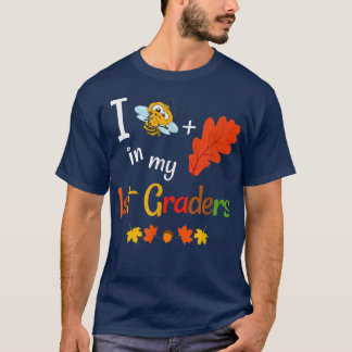 Erste Klasse Lehrer Herbst 1. Klasse zurück T-Shirt