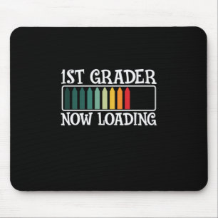 Erste Klasse Lehrer jetzt Unterricht Mousepad