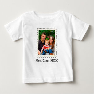 ERSTE KLASSE MAMA Beste Mama je benutzerdefinierte Baby T-shirt