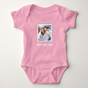ERSTE KLASSE VATER Bester Vater je benutzerdefinie Baby Strampler