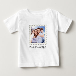 ERSTE KLASSE VATER Bester Vater je benutzerdefinie Baby T-shirt