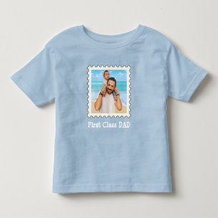 ERSTE KLASSE VATER Bester Vater je benutzerdefinie Kleinkind T-shirt