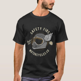 Erste klassische Motorradsicherheit T-Shirt