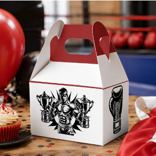 Erste Knockout-Boxgeburtstagsfeier Geschenkschachtel