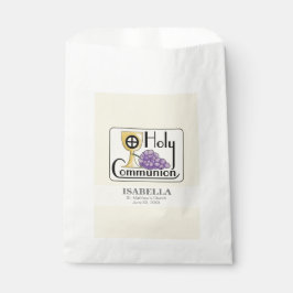 Erste Kommunaltrauben und -Cup, kundenspezifisch Geschenktütchen