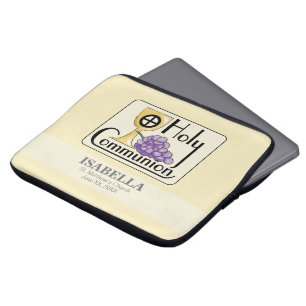 Erste Kommunaltrauben und -Cup, kundenspezifisch Laptopschutzhülle