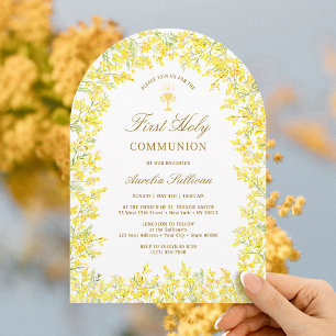 Erste Kommune Mimosa Arch Einladung