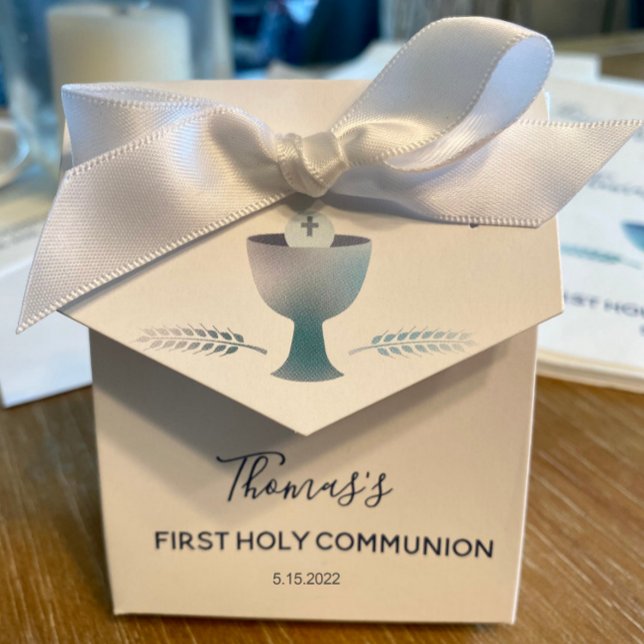 Erste Kommunion Gunst Box, 1. Heilige Kommune Geschenkschachtel (Von Creator hochgeladen)