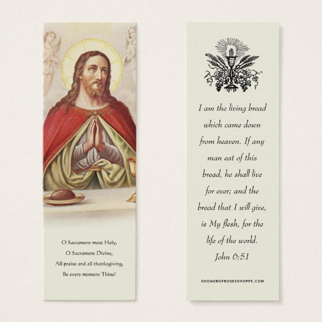 Erste kommunion katholische Erinnerung Jesus Gebet (Vorne & Hinten)