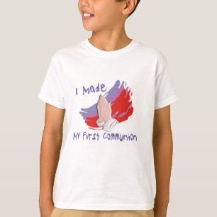 Erste Kommunion scherzt Shirts u. Geschenke