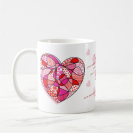 Erste Korinther 13 Lieben Verses Herz Tasse