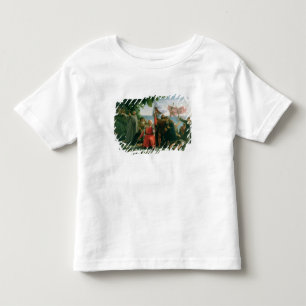 Erste Landung von Christoph Kolumbus herein Kleinkind T-shirt