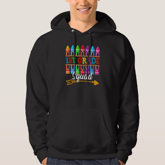 Erste Lehrermannschaft für den 1. Platz des Teams Hoodie (Vorderseite)