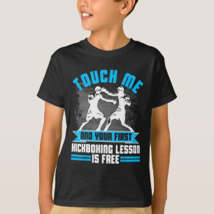 Erste Lektion Kickboxen T-Shirt Mma Geschenk für M