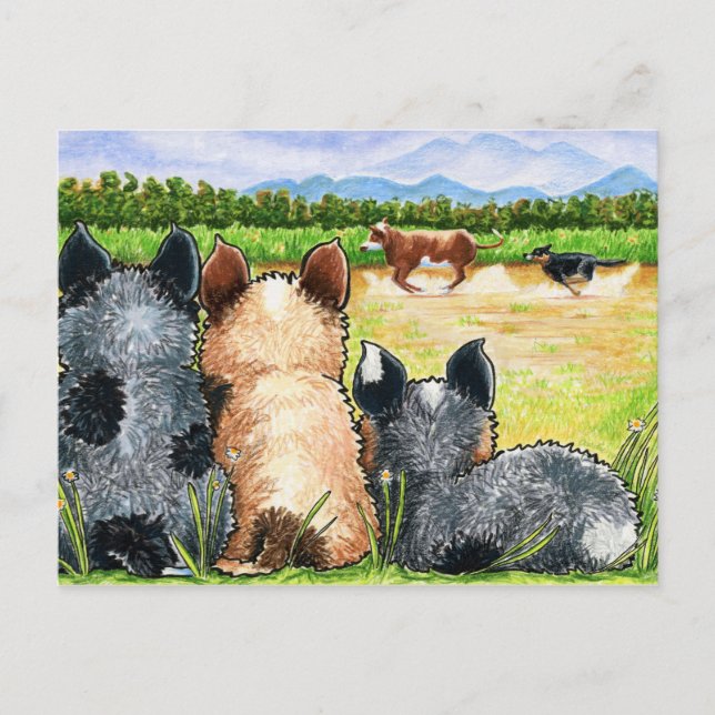 Erste Lektion von Andie Postkarte (Vorderseite)