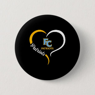 Erste Logokombination für koloniale Patrioten Halb Button
