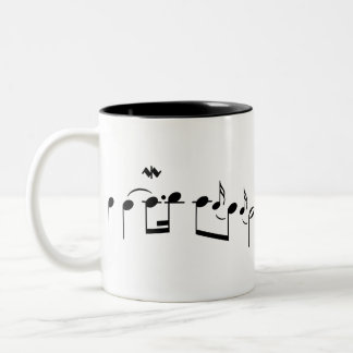 Erste Maße Bach Goldberg-Veränderungen Zweifarbige Tasse