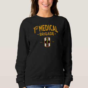 Erste medizinische Brigade - Militärische Frauen i Sweatshirt