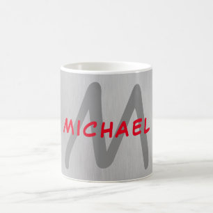 Erste Monogramm beruflich schlicht fügen Sie Ihren Kaffeetasse