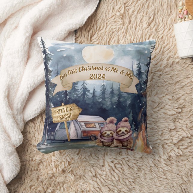 Erste Niedliche Weihnachtsfeier Kissen (Decke)