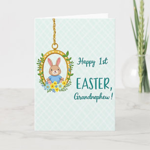 Erste Osterkarte für den Großneffen Karte