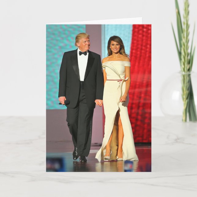 Erste Paare Donald und Karte (Vorderseite)