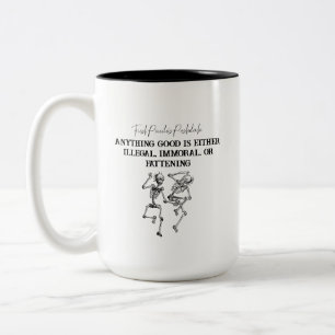 Erste Pardo's Postulat Zweifarbige Tasse
