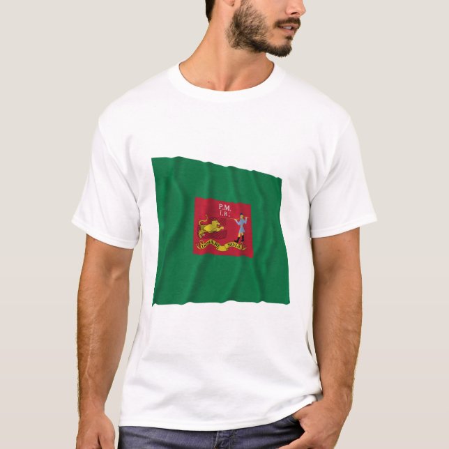 Erste Pennsylvania-Gewehr-Flagge T-Shirt (Vorderseite)