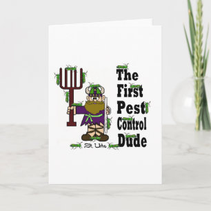 Erste Pest Kontrolle Typ St. Urho's Day Card Karte