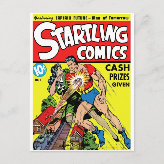 Erste Postkarte (Vorderseite)