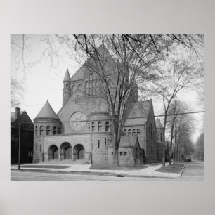 Erste Presbyterianische Kirche Poster
