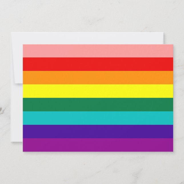 Erste Rainbow-Gay Pride-Flag (Vorderseite)