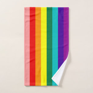 Erste Rainbow-Pride-Flagge Handtuch