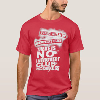 Erste Regel des introvertierten Vereins Es gibt ke T-Shirt