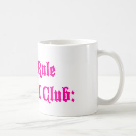Erste Regel von STFU Verein: Kaffeetasse
